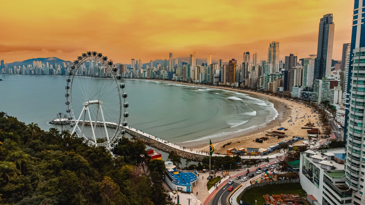 Orla de Balneário Camboriú, Santa Catarina